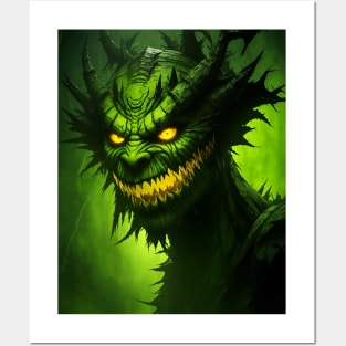 Halloween Nightmare Monster Posters and Art